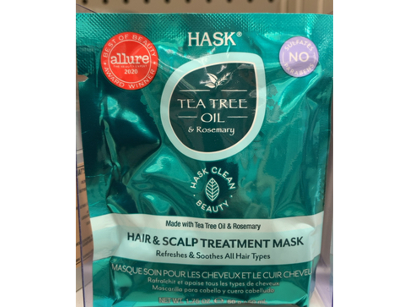 Hark Hair & Scalp Treatment Mask, Tea Tree Oil & Rosemary, 1.75 oz/50 mL Pack Of 12