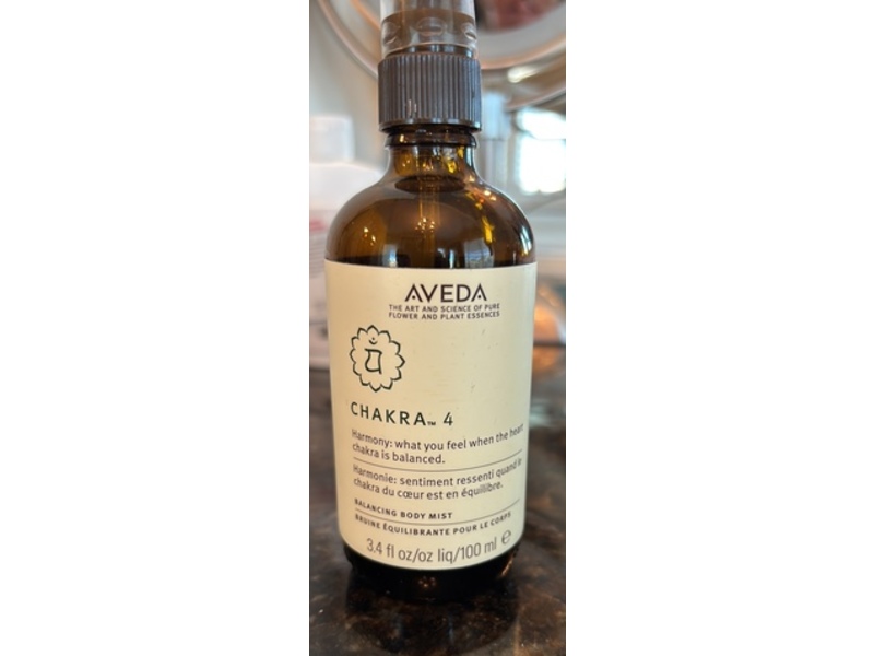Aveda Balancing Body Mist, Chakra 4, 3.4 fl oz/100 mL