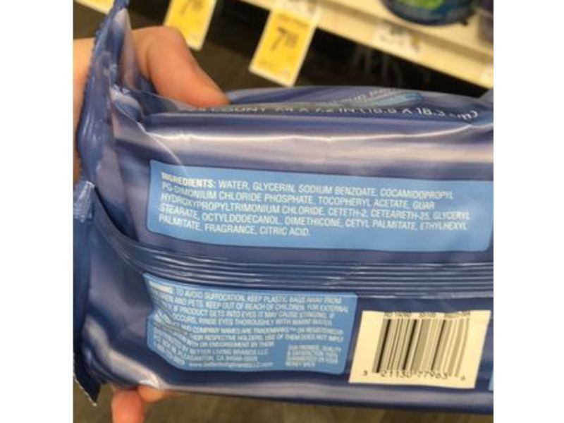 Signature Care Makeup Removing Cleansing Towelettes, 25 Count