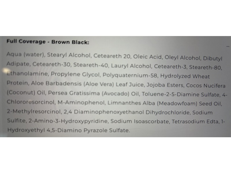 Simpler Hair Color Women’s Full Coverage Color Box, Brown Black