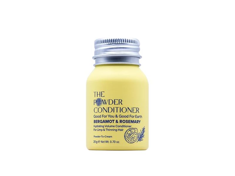 The Powder Shampoo Power To Cream Hydrating Volume Conditioner, Bergamot & Rosemary, 0.70 oz/20 g