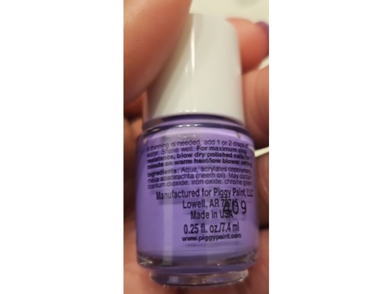 Piggy Paint Natural As Mud, Let's Jam, 0.25 fl oz/7.4 ml