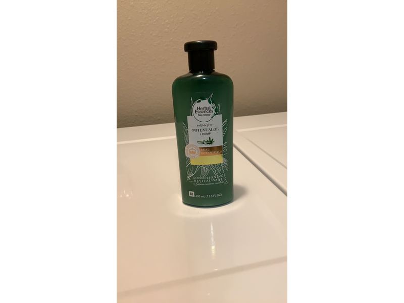 Herbal Essences Hemp + Potent Aloe Vera Conditioner, 13.5 fl oz/400 mL