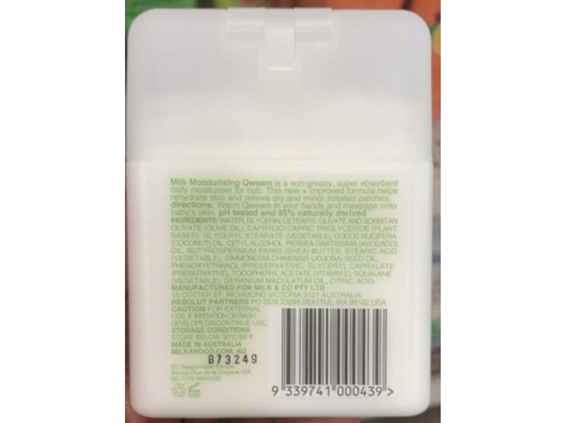 Milk & Co. Baby Moisturising Cream, 5 fl oz/150 mL