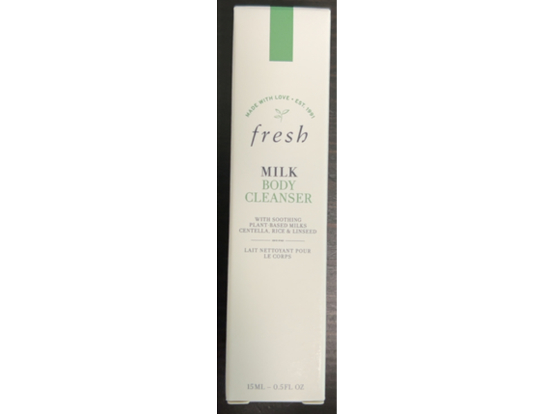 Fresh Body Cleanser, Milk, 0.5 fl oz/15 mL