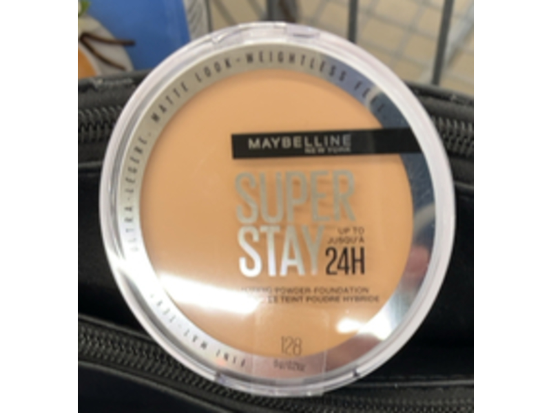 Maybelline New York Super Stay Hybrid Powder - Foundation, 128, 0.21 oz/6 g