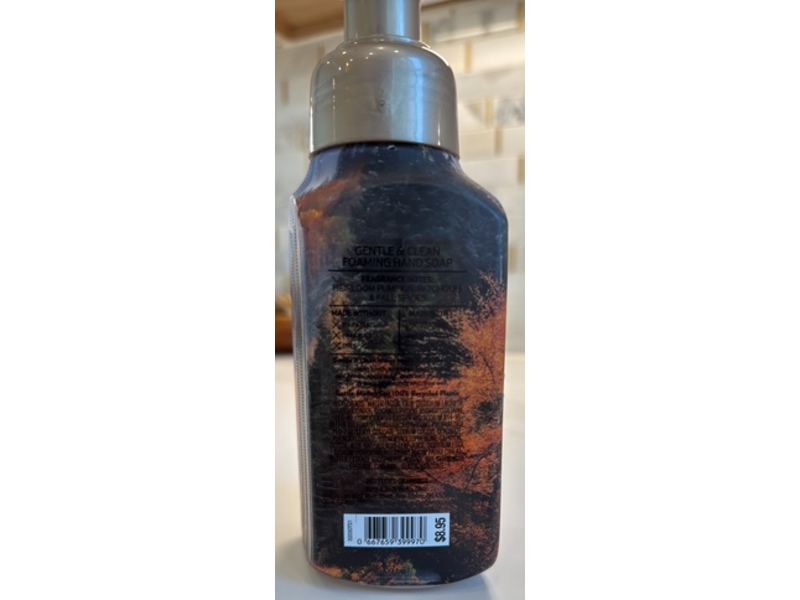 Bath & Body Works Gentle & Clean Foaming Hand Soap, Farmhouse Pumpkin & Spice, 8.75 fl oz / 259 mL