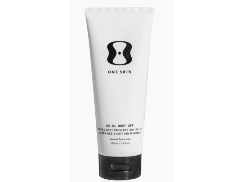 One Skin OS-01 Body Mineral Sunscreen, SPF 30+ PA+++, 3.4 fl oz/100 mL