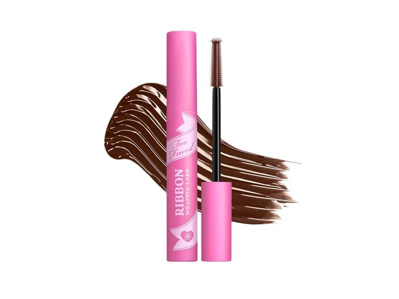 Too Faced Ribbon Wrapped Lash Extreme Length Tubing Mascara, 02 Chocolate, 0.27 fl oz/8 mL