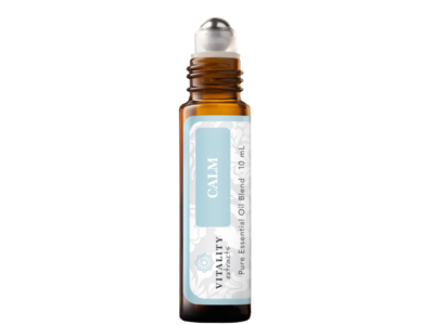 Vitality Extracts Pure Essential Oil Blend Roller, Calm, 10 mL
