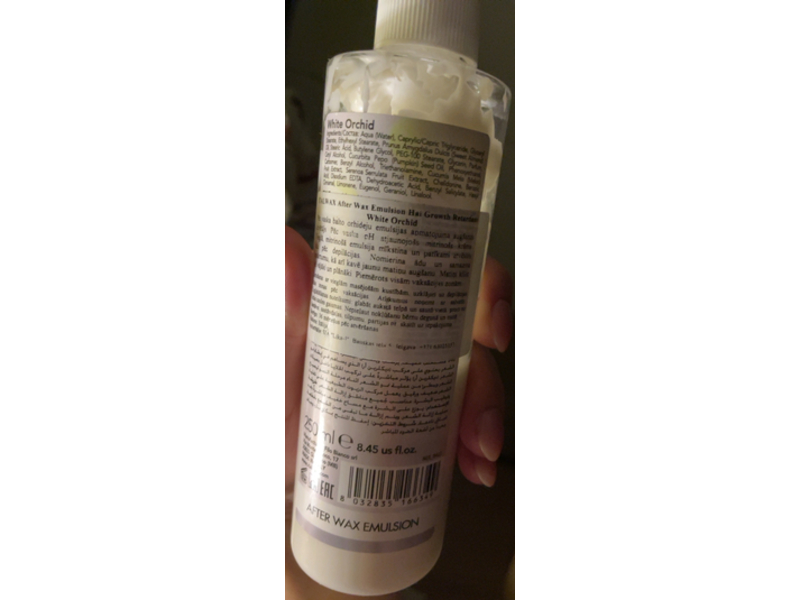 Italwax After Wax Emulsion, White Orchid, 8.45 fl oz/250 mL