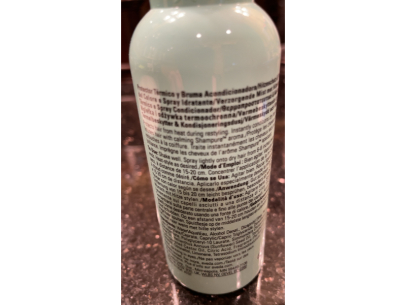 Aveda Heat Relief Thermal Protector & Conditioning Mist, 3.4 fl oz/100 mL