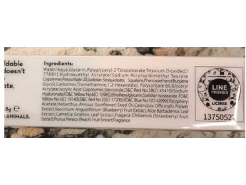 The Creme Shop Bt21 Universtain Lip Tint, Berry Mocha Crunch, 8 g