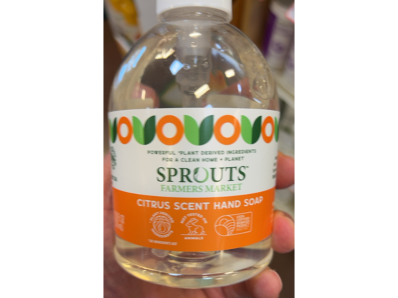 Sprouts Hand Soap, Citrus Scent