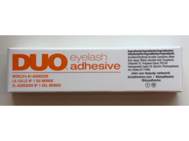 Duo Eyelash Adhesive, Dark Tone, 0.18 oz/5 g, Pack Of 2