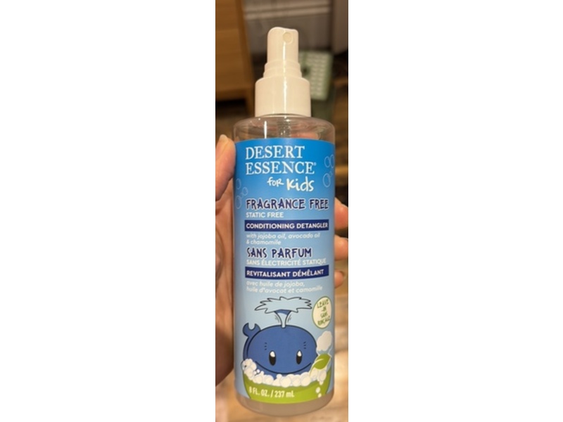 Desert Essence Kids Conditioning Detangler, Jojoba Oil, Avocado Oil & Chamomile, 8 fl oz/237 mL