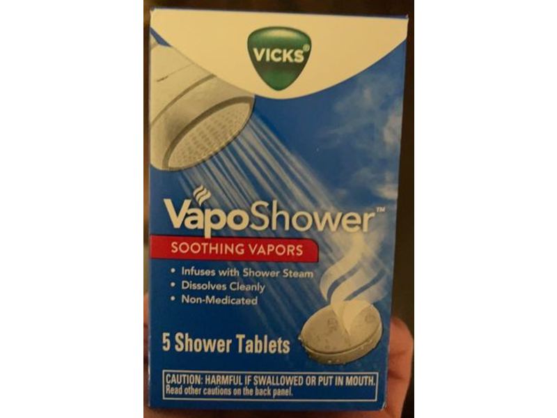 Vicks Vapo Shower Soothing Vapors, 5 Count