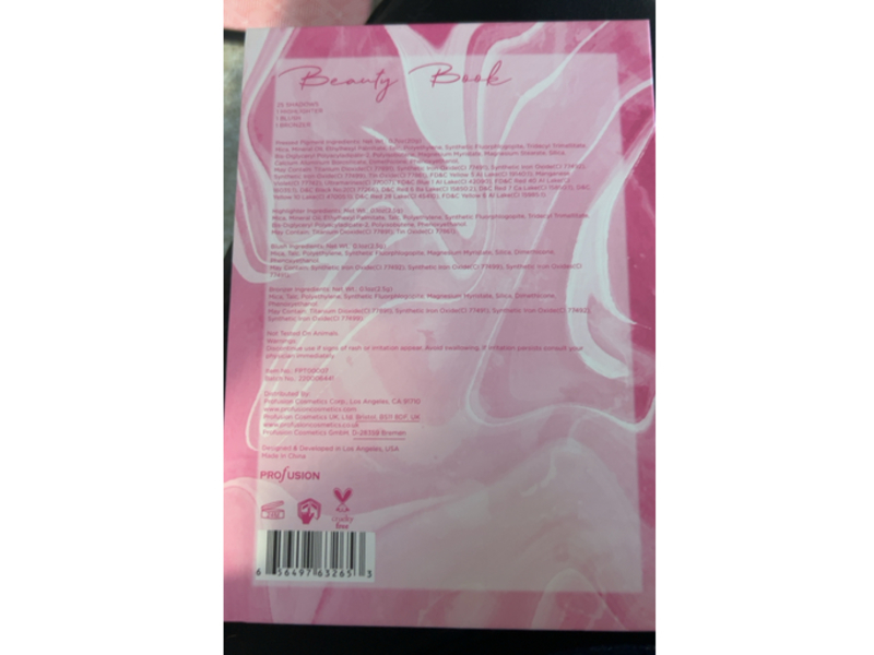 Profusion Beauty Book Eye & Face Palette