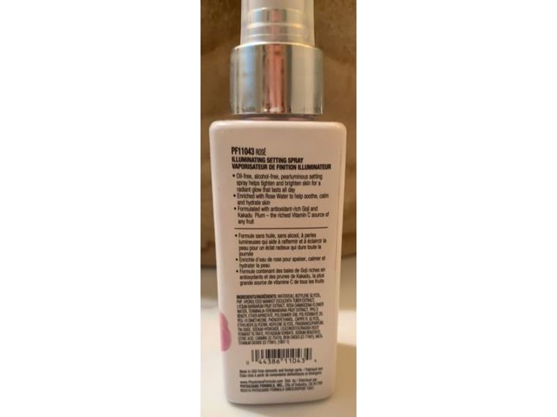 Physicians Formula Illuminating Setting Spray, Rose All Stay, 3.4 fl oz/100 mL