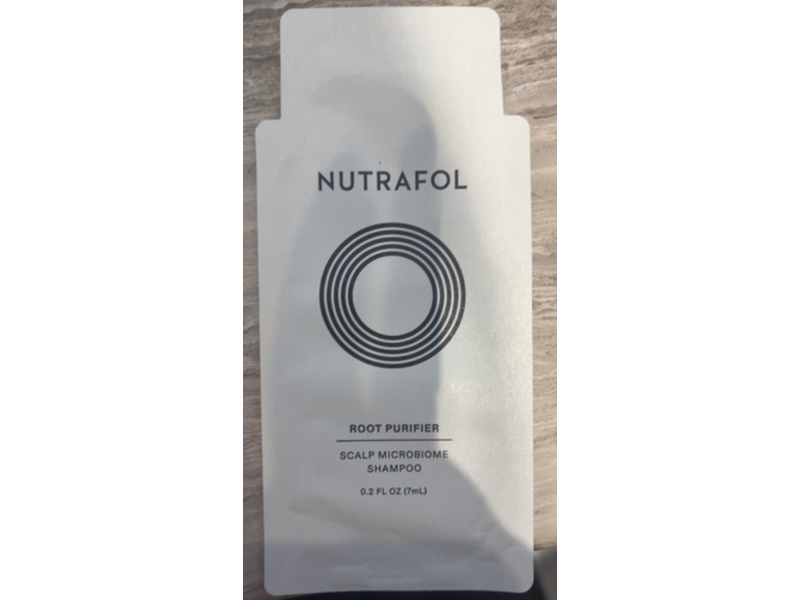 Nutrafol Root Purifier Scalp Microbiome Shampoo, 0.2 fl oz/7 mL