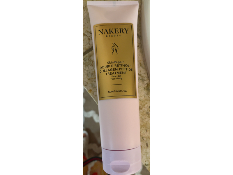 Nakery Beauty Skin Repair Double Retinol + Collagen Peptide Treatment, 8.45 fl oz/250mL