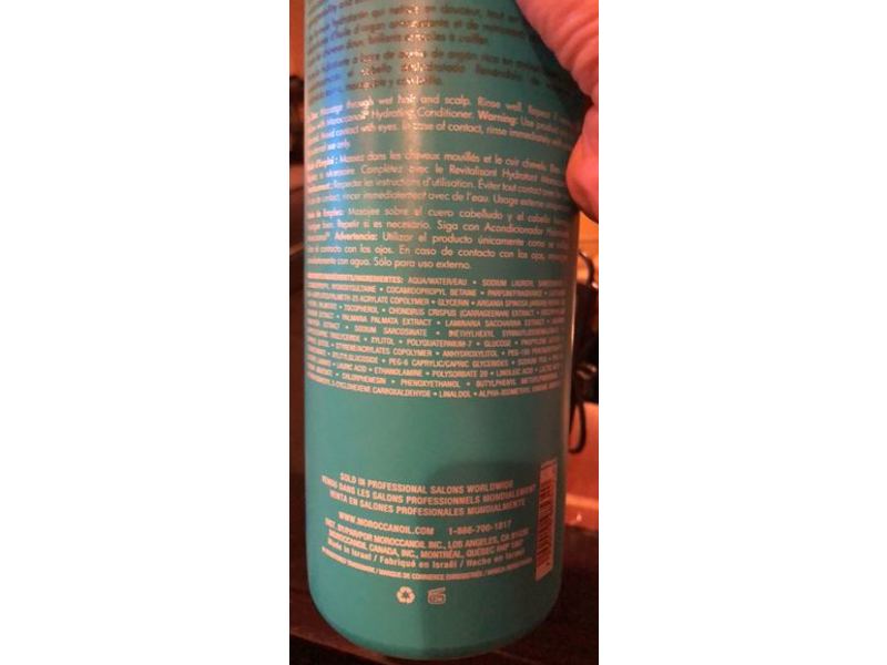 Moroccanoil Hydrating Shampoo, 33.8 fl oz/1 L