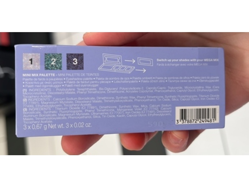 Sephora Mini Mix Pallete, Ethereal Lilac, 0.02 fl oz