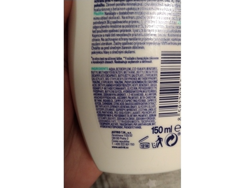 Astrid Sun Sensitive Sunscreen, SPF 50+, 150 mL