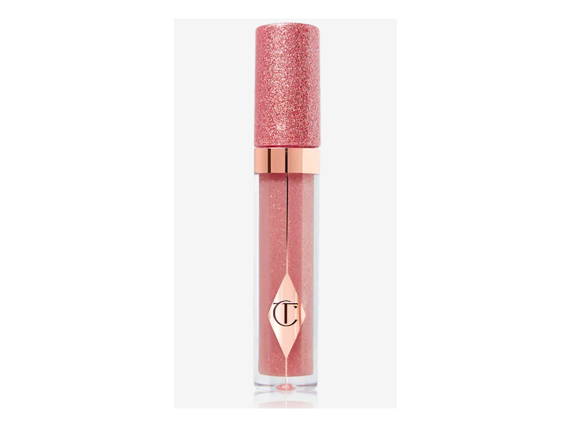 Charlotte's Jewel Lips Dazzling Diamond Lip Gloss, Pillow Talk, 0.13 fl oz/4 mL