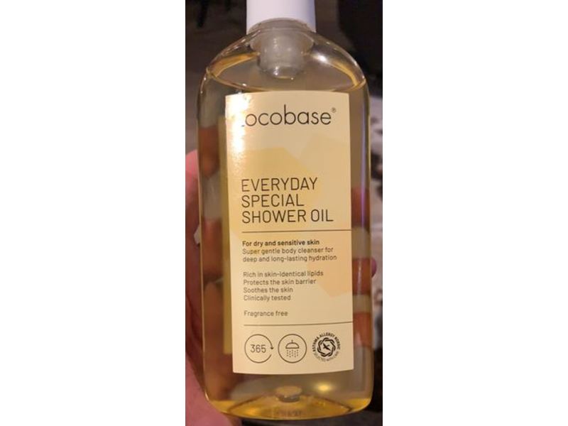 Locobase Everyday Special Shower Oil, Fragrance Free, 300 mL