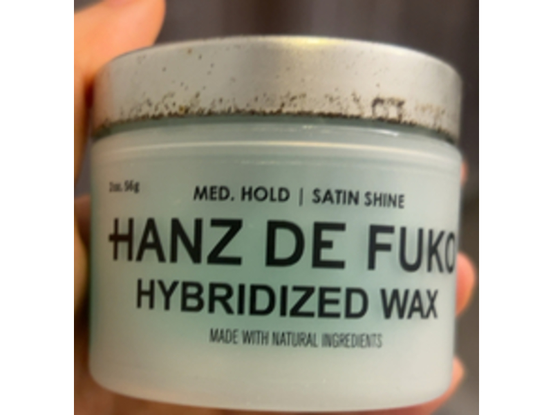 Hanz De Fuko Hybridized Wax, Med Hold, Satin Shine, 2 oz/56 g