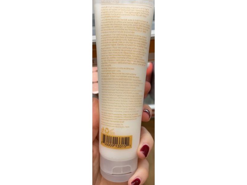 Verb Curl Cream, Shape + Definition + Defrizz + Repair, 5.3 oz/150 g
