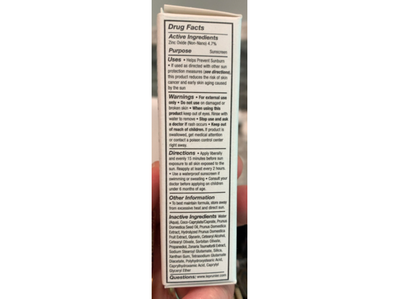 Le Prunier PlumScreen, SPF 31, 0.34 fl oz/10 mL