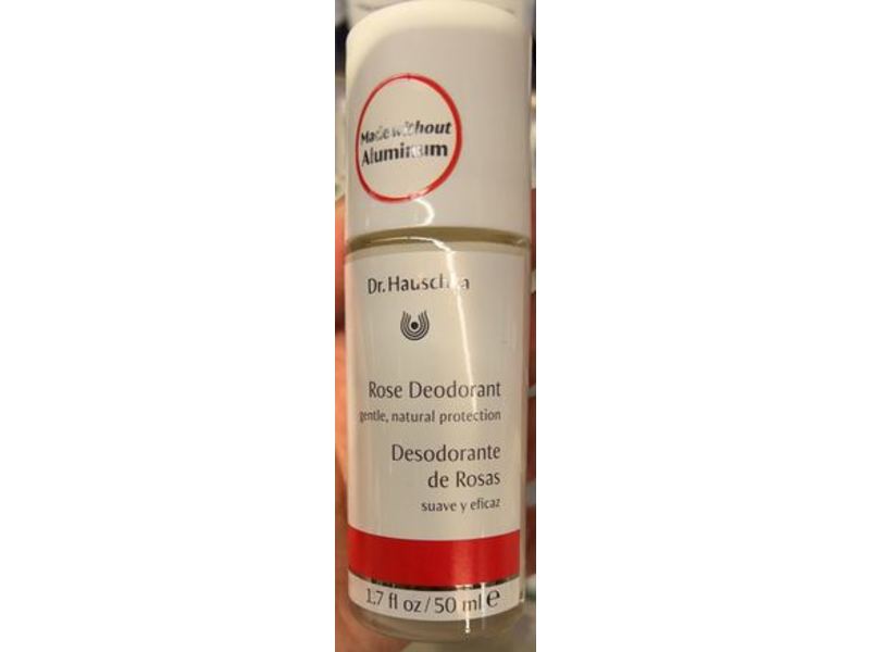 Dr. Hauschka Deodorant, Rose, 1.7 fl oz/50 mL