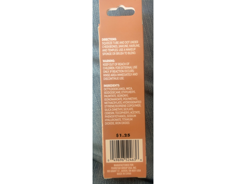 b.Pure Glow Up Contour, Fair/Medium, 0.2 fl oz/6 mL