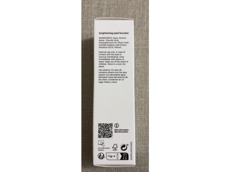 Mesoestetic Brightening Peel Booster, 1.69 fl oz/50 mL