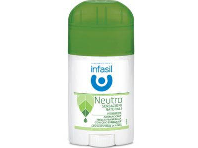 Infasil Neutral Natural Sensations Deodorant Stick, 40 mL