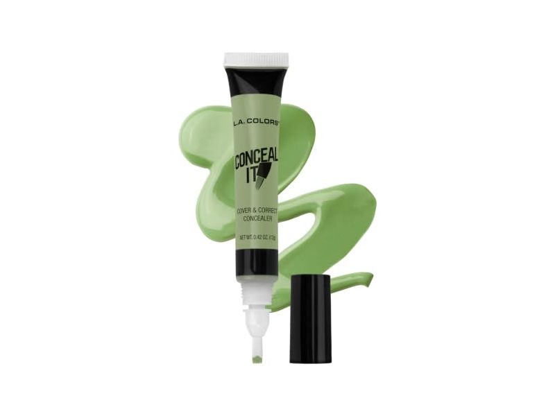L.A. Colors Conceal It Cover & Correct Concealer, Green, 0.42 oz/12 g