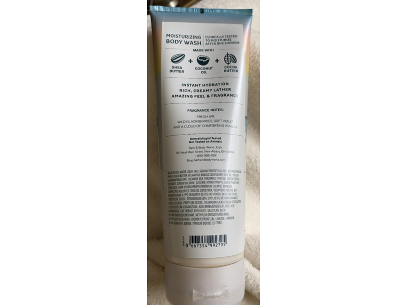 Bath & Body Works Open Sky Moisturizing Body Wash, Shea Butter + Cocoa Butter, 10 fl oz/296 mL