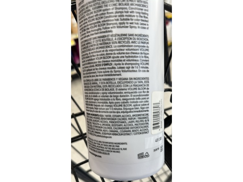 Biolage Volumebloom Conditioner, 33.8 fl oz/1 L