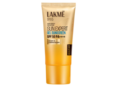Lakme Sun Expert Gel Sunscreen, SPF 50, PA++++, 50 g