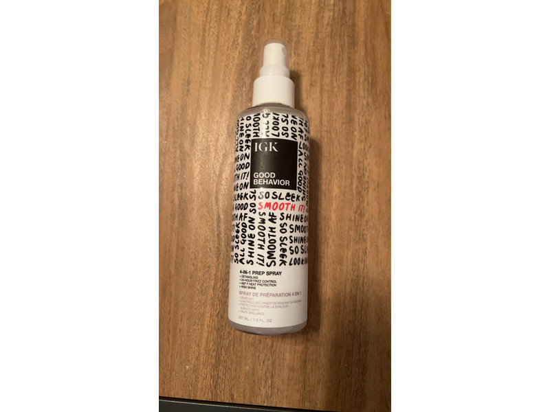 IGK Good Behavior 4-In-1 Prep Spray, 7 fl oz/207 mL