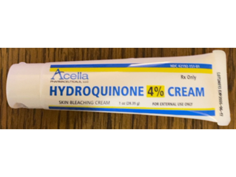 Hydroquinone 4%, 1 oz/28.35 g, Acella (Rx)