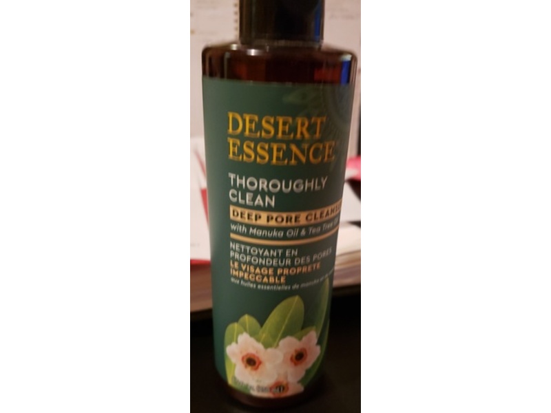 Desert Essence Thoroughly Clean Deep Pore Cleanser, 8.5 fl oz/250 mL
