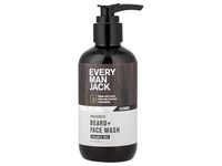 Every Man Jack Beard + Face Wash, Unscented, 6.7 fl oz/200 mL - thumbnail 1
