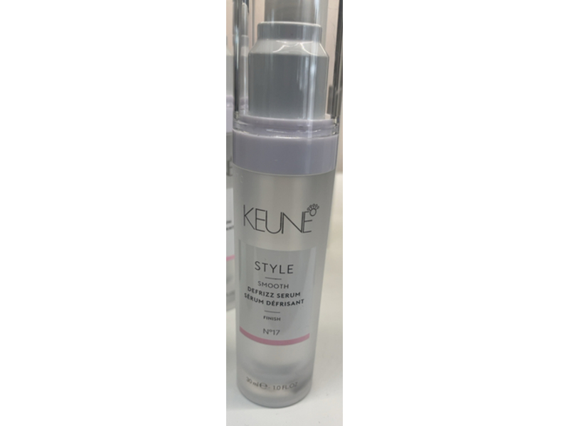 Keune Style Smooth Defrizz Serum, 1.0 fl oz/30 mL
