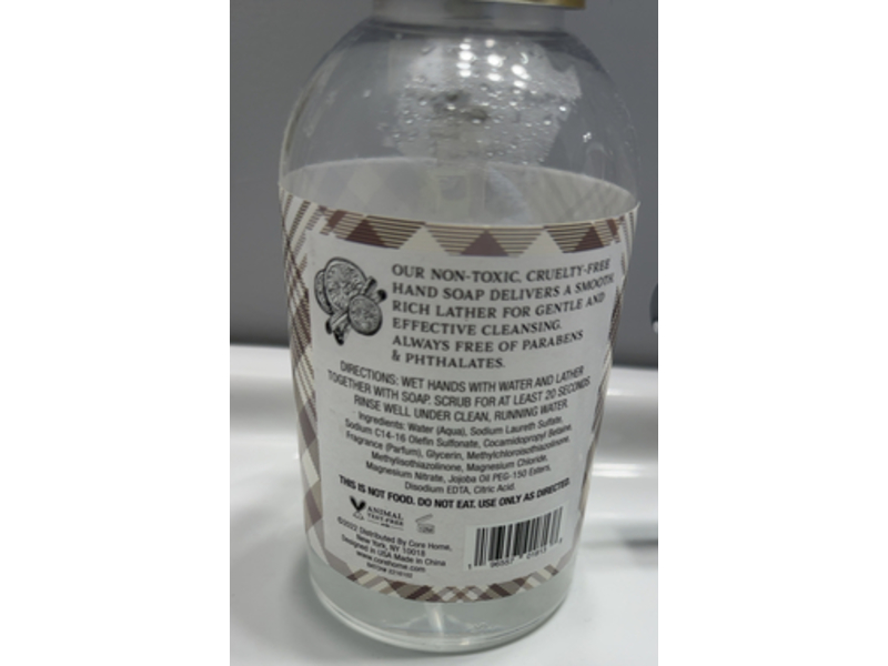 Maison De Base Foaming Hand Soap, Mandarin Clove, 17.5 fl oz/520 mL