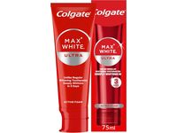 Colgate Max White Ultra Active Foam Whitening Toothpaste, 75 mL - Image 2