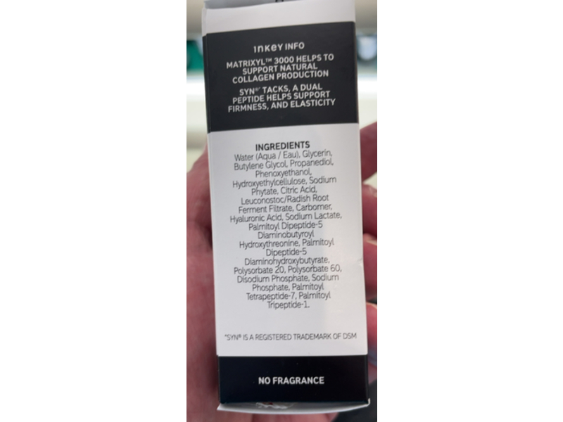 The Inkey List Collagen Peptide Serum, Treat, 1 fl oz/30 mL