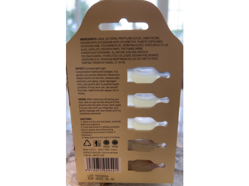 Mond'sub Essence Collagen Firming, 5 Count, 1 mL